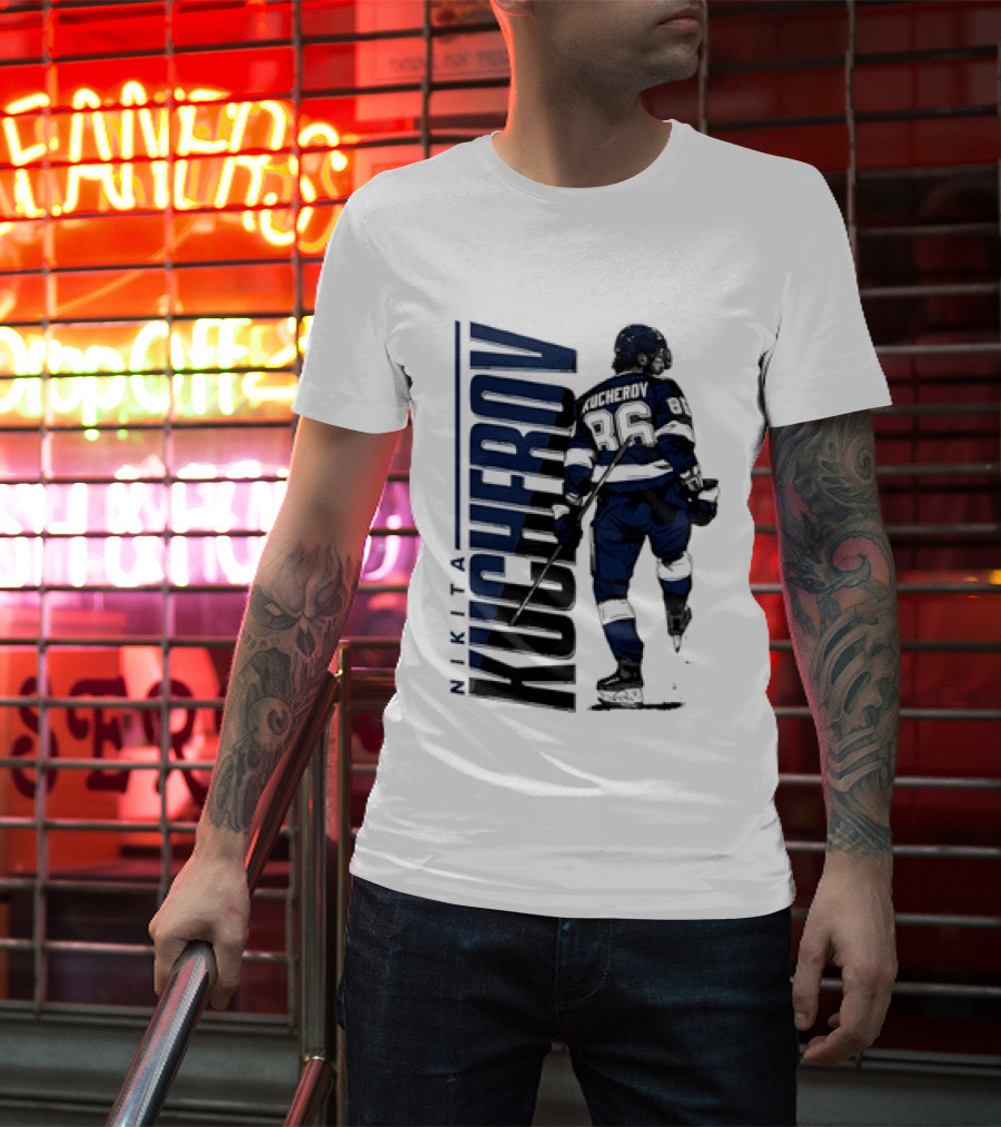 Nikita Kucherov Tampa Bay Lightning NHL Player Skating Number 86 T-Shirt