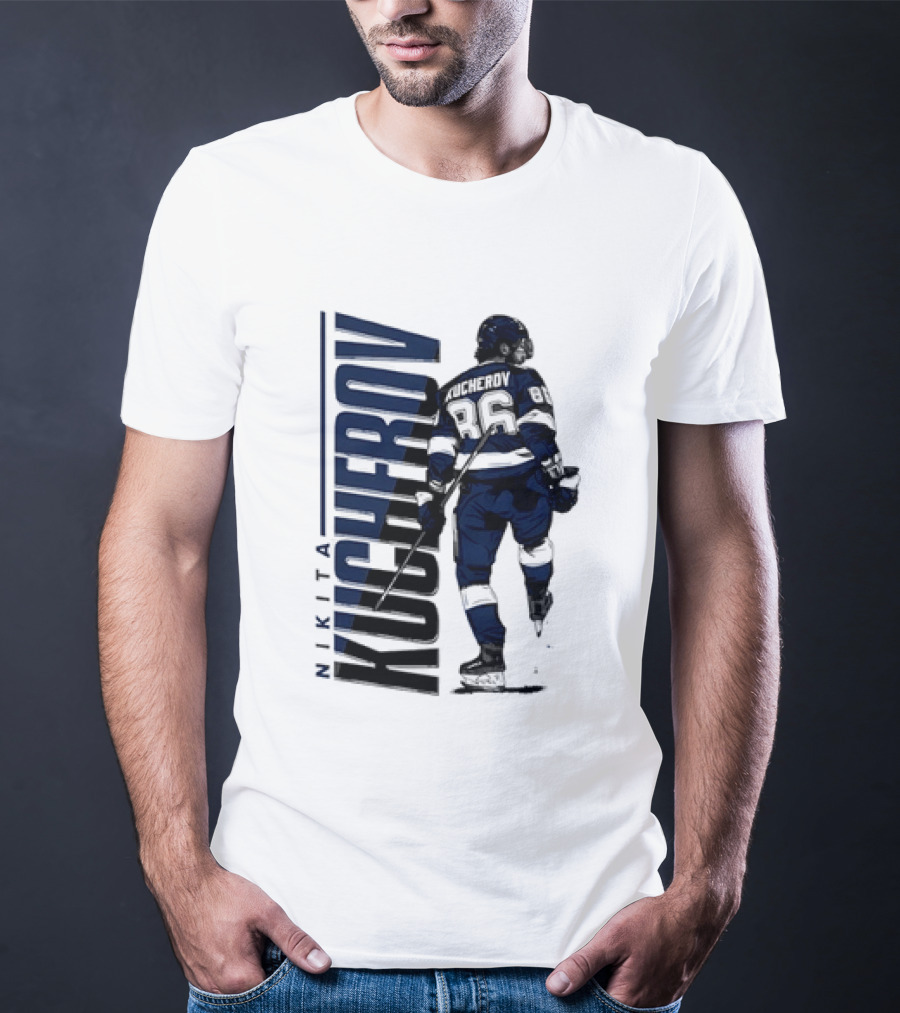 Nikita Kucherov Tampa Bay Lightning NHL Player Skating Number 86 T-Shirt