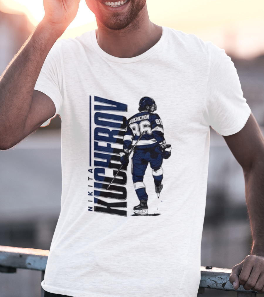 Nikita Kucherov Tampa Bay Lightning NHL Player Skating Number 86 T-Shirt