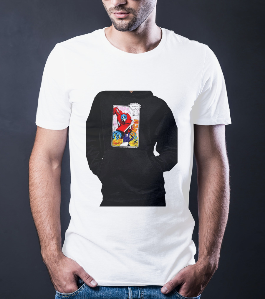Optimus Prime Transformers Pow Krunch Comic T-Shirt
