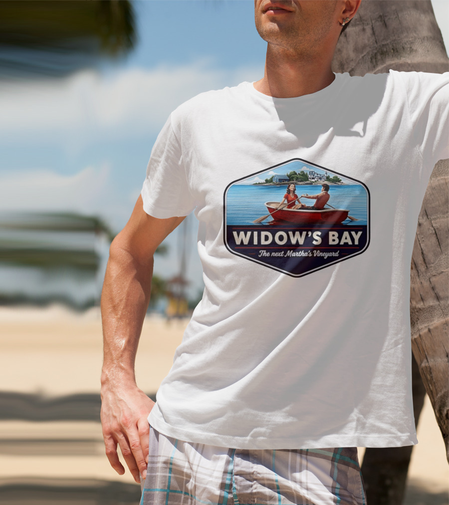 Widow's Bay Scenic Boating Couple The Next Martha's Vineyard T-Shirt