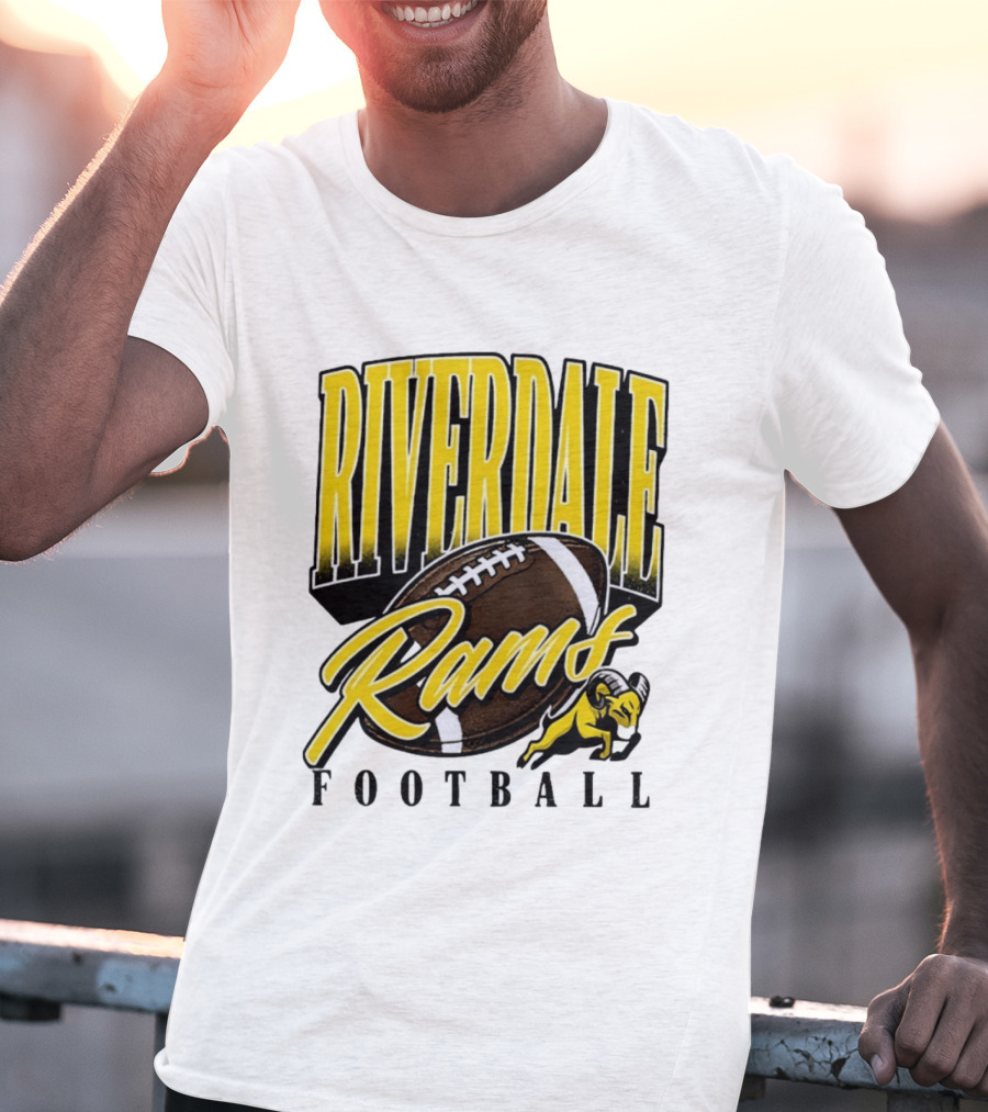 Riverdale Rams Football Varsity Sports Team T-Shirt
