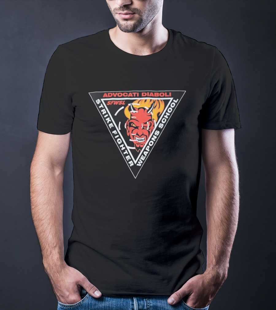 Advocati Diaboli SFWSL Strike Fighter Weapons School Devil T-Shirt
