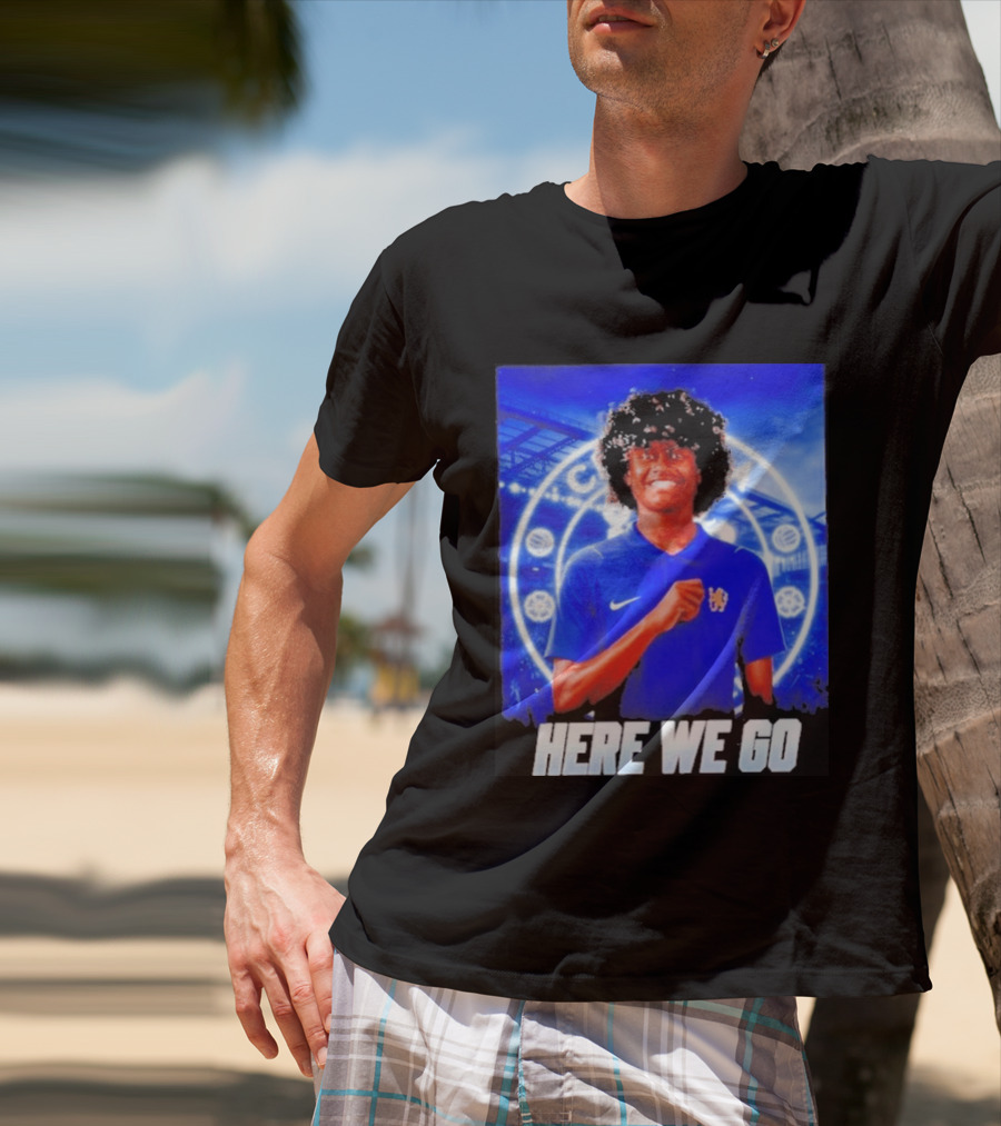 Benji Flowers Chelsea Football Here We Go T-Shirt