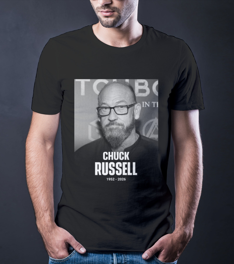 Chuck Russell 1952 2026 Memorial T-Shirt