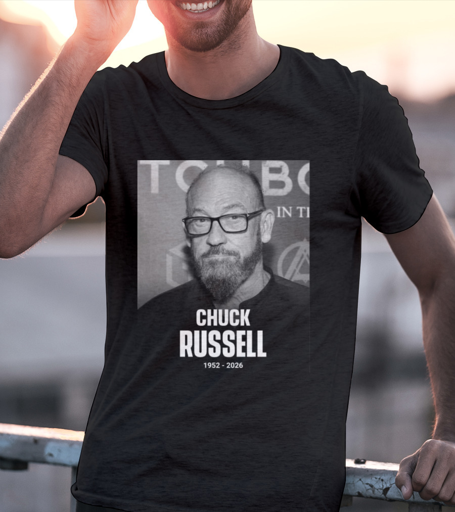 Chuck Russell 1952 2026 Memorial T-Shirt