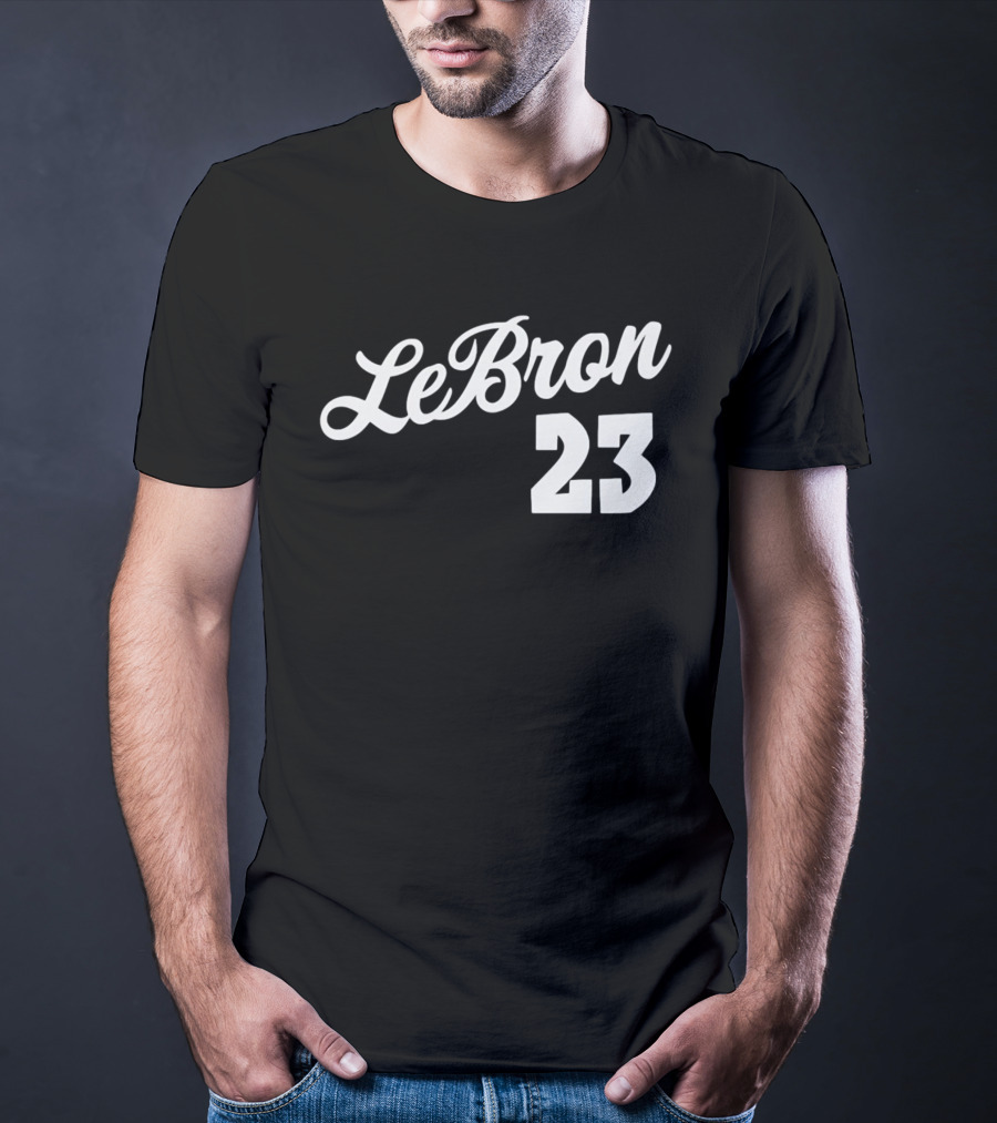 LeBron 23 Custom Name Number T-Shirt