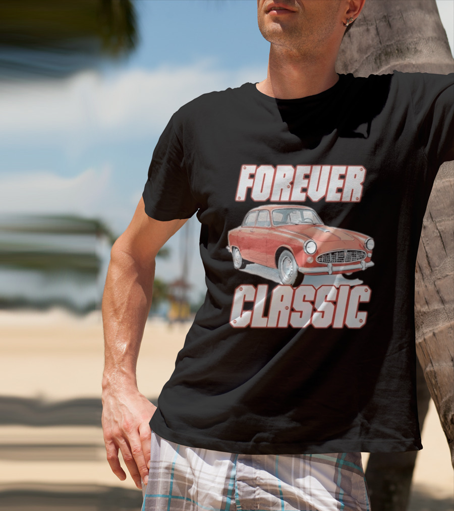 Forever Classic Volvo P1800 Vintage Car T-Shirt