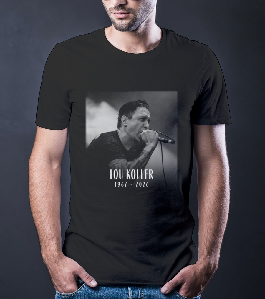 Lou Koller 1967 2026 Vocal Microphone Performance T-Shirt