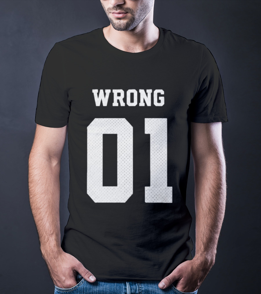 Gideonal Store Wrong 01 Jersey T-Shirt