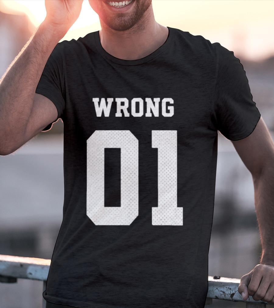 Gideonal Store Wrong 01 Jersey T-Shirt