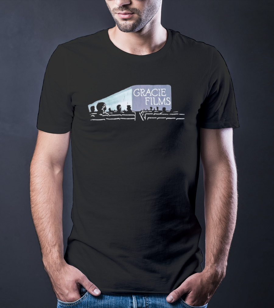 Gracie Films Cinema Screen The Simpsons Movie Theater Comedy Television T-Shirt