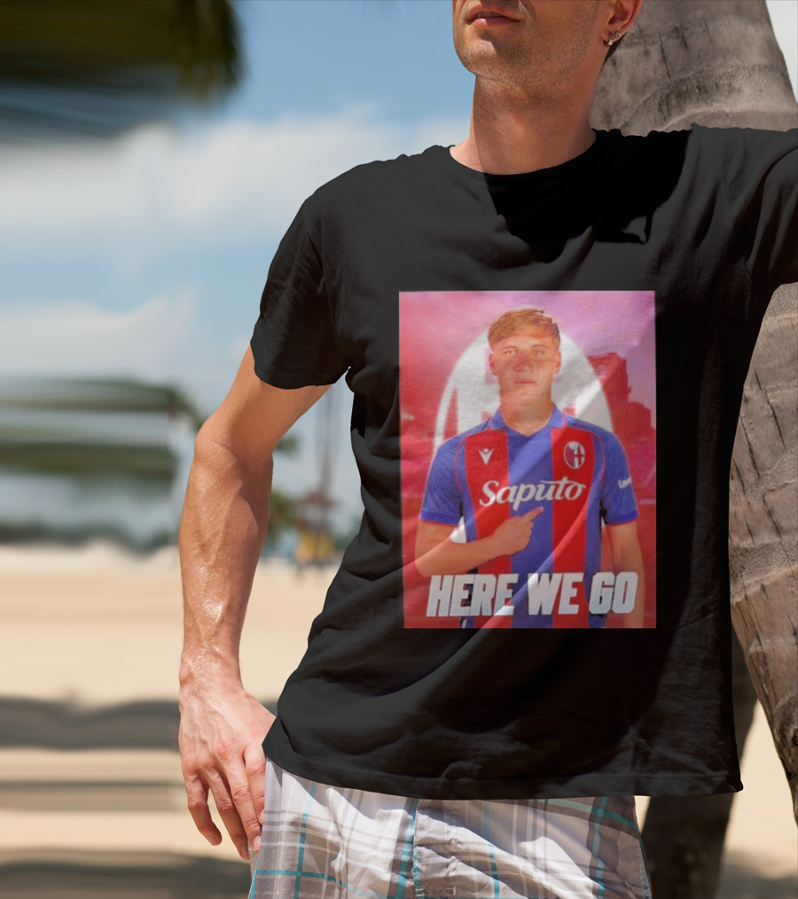 Mikel Amondarain Saputo Bologna FC Here We Go T-Shirt