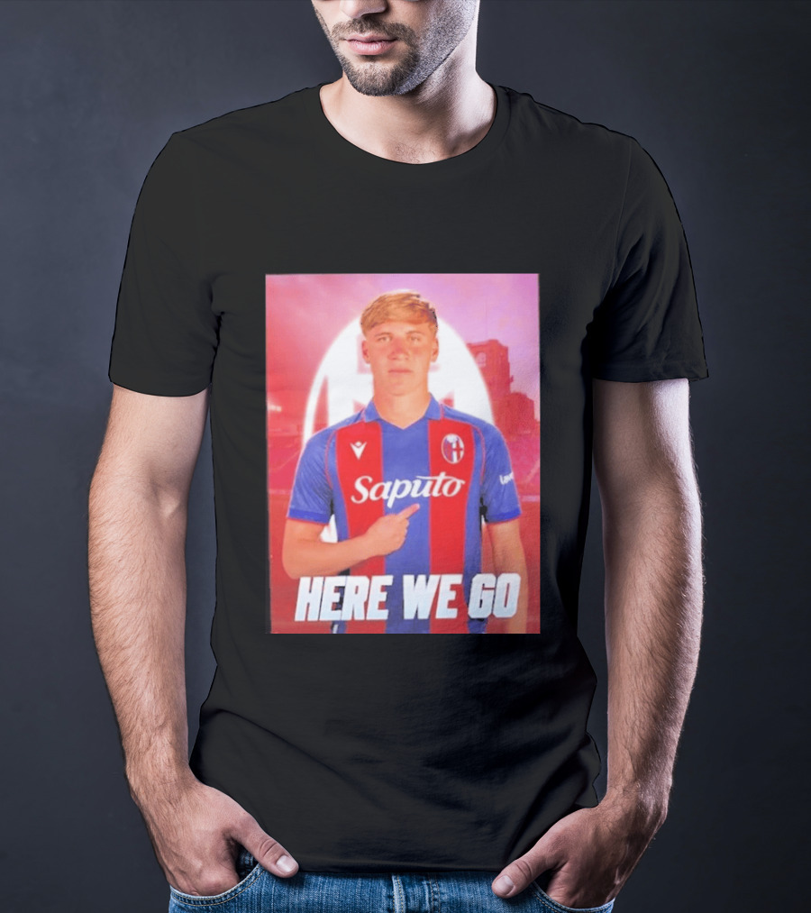Mikel Amondarain Saputo Bologna FC Here We Go T-Shirt
