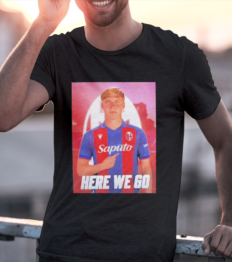 Mikel Amondarain Saputo Bologna FC Here We Go T-Shirt