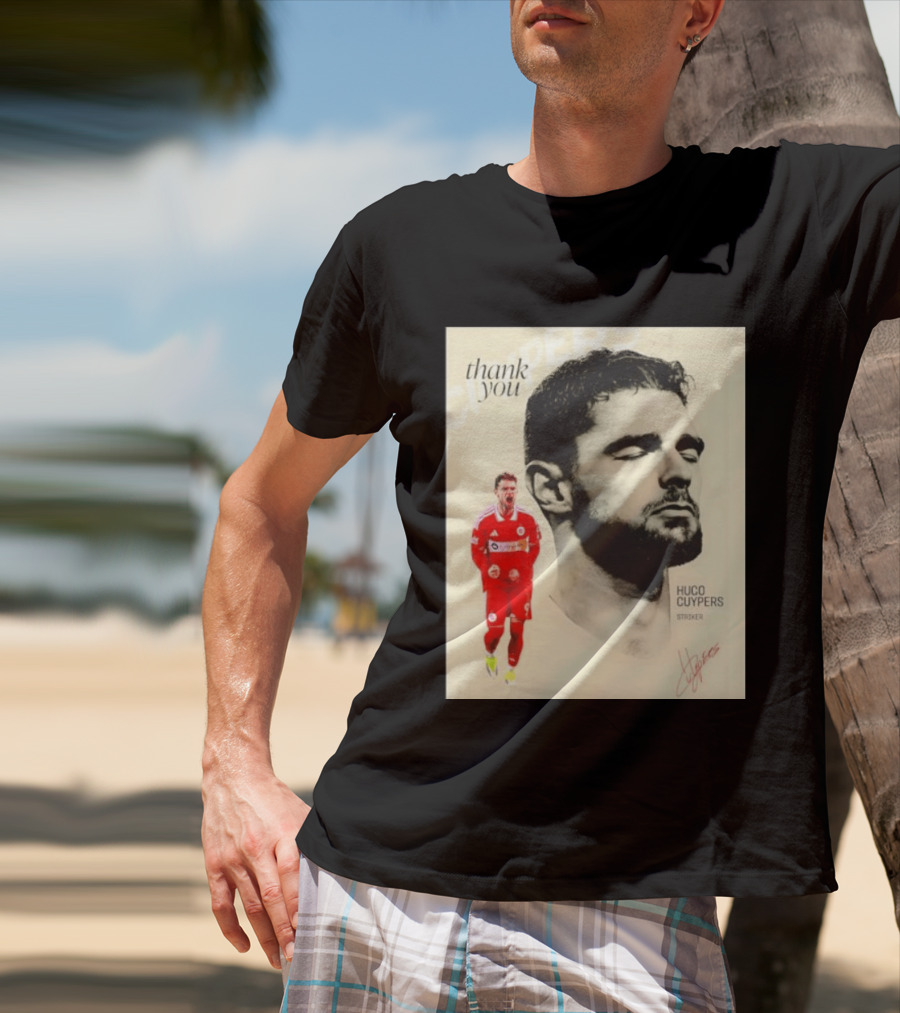 Hugo Cuypers Striker Thank You Chicago Fire FC T-Shirt