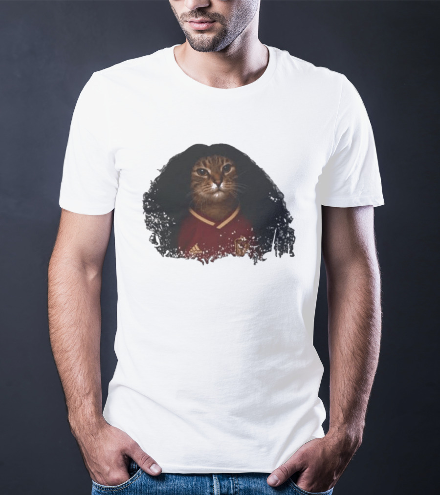 Caturella 24 Cat With Hair In Spain Soccer Jersey T-Shirt