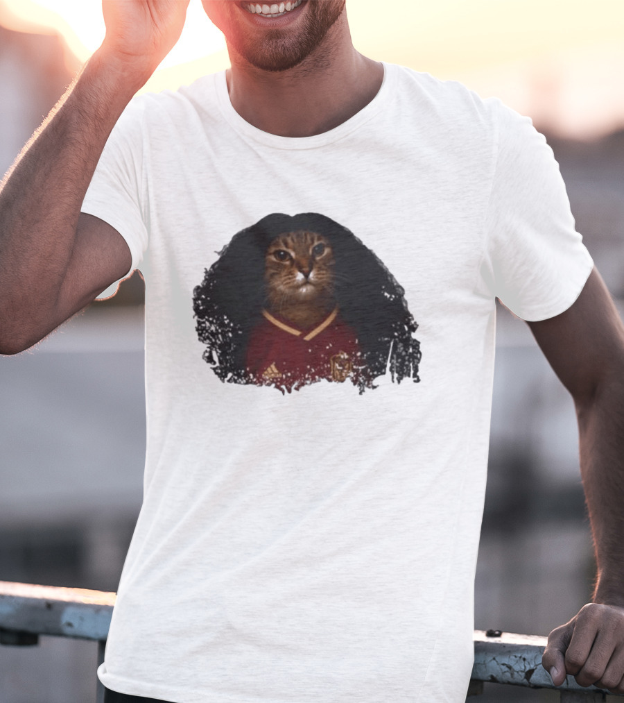 Caturella 24 Cat With Hair In Spain Soccer Jersey T-Shirt