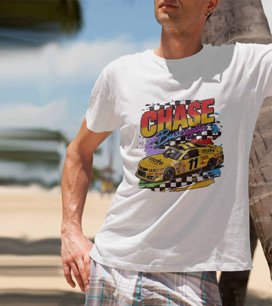 Chase Buscaglia Stave Racing Car 11 Bootleg T-Shirt