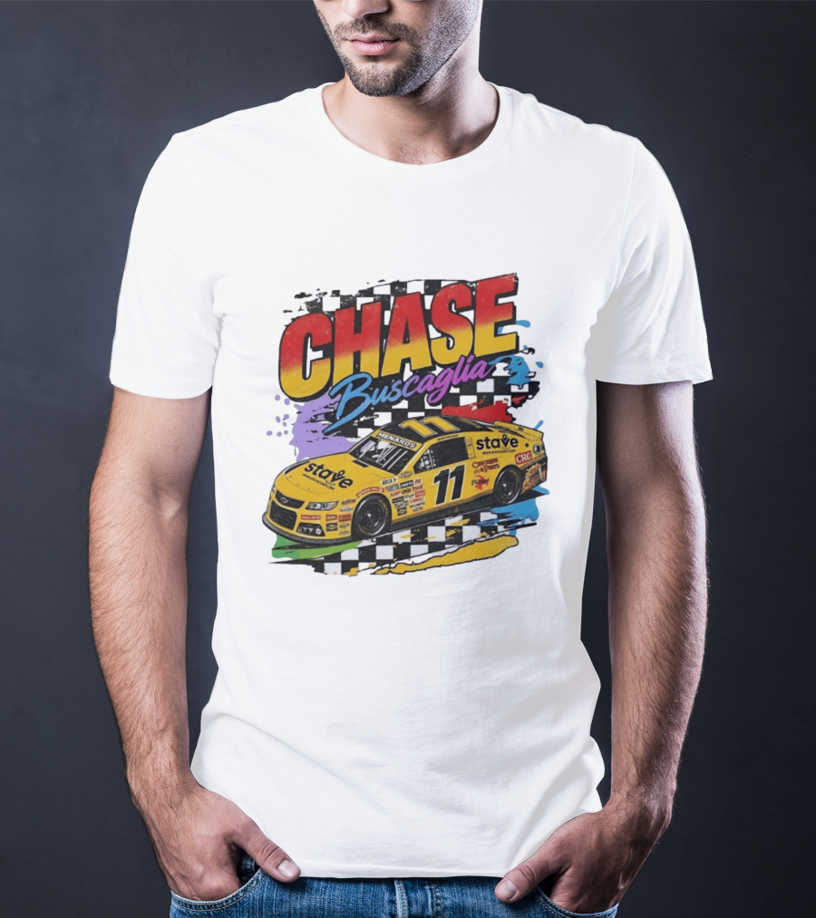 Chase Buscaglia Stave Racing Car 11 Bootleg T-Shirt
