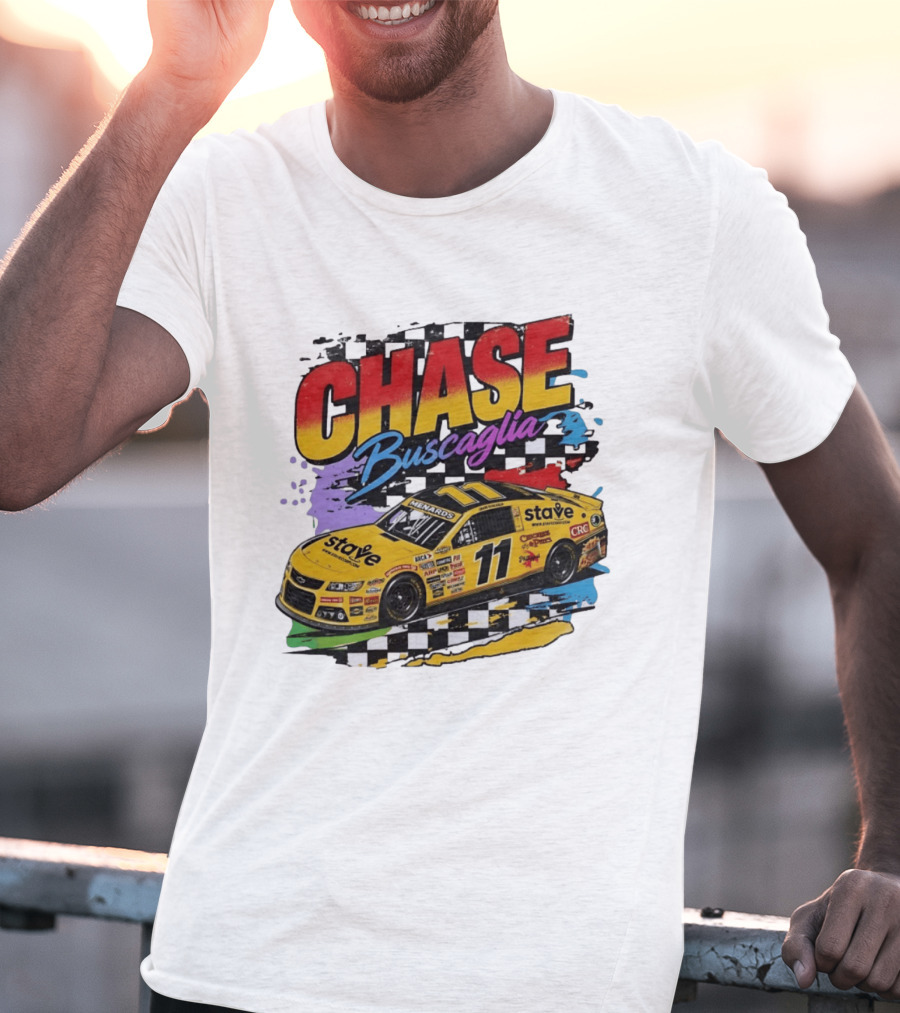 Chase Buscaglia Stave Racing Car 11 Bootleg T-Shirt