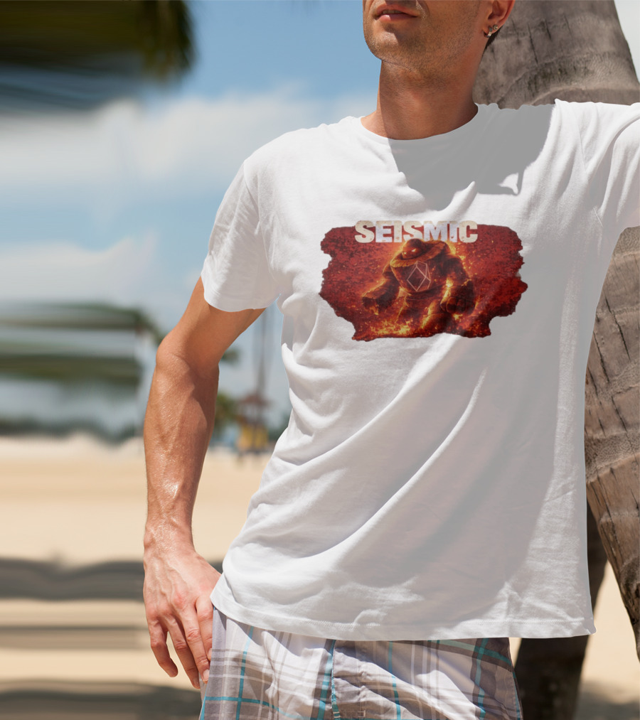 Seismic Magnitude Lava Golem Erupts With Power T-Shirt