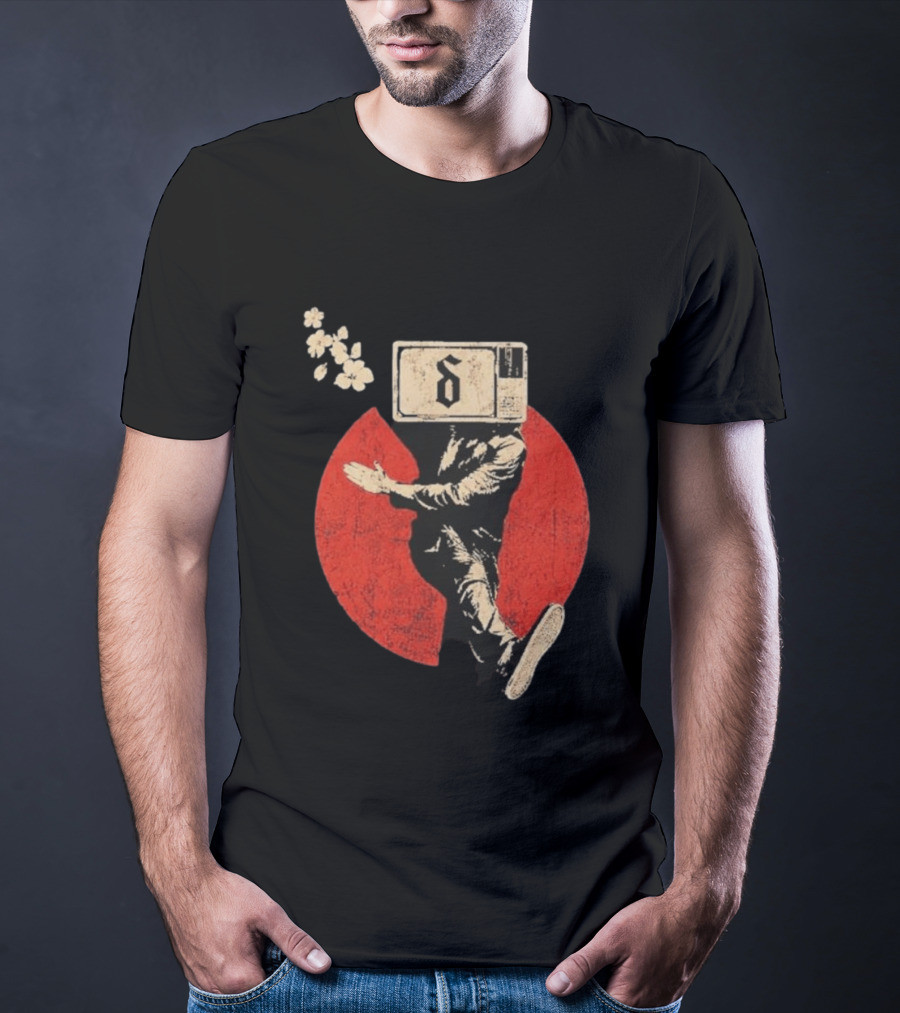 Shinedown Dance Kid Dance Act II 2026 Tour Television Head T-Shirt