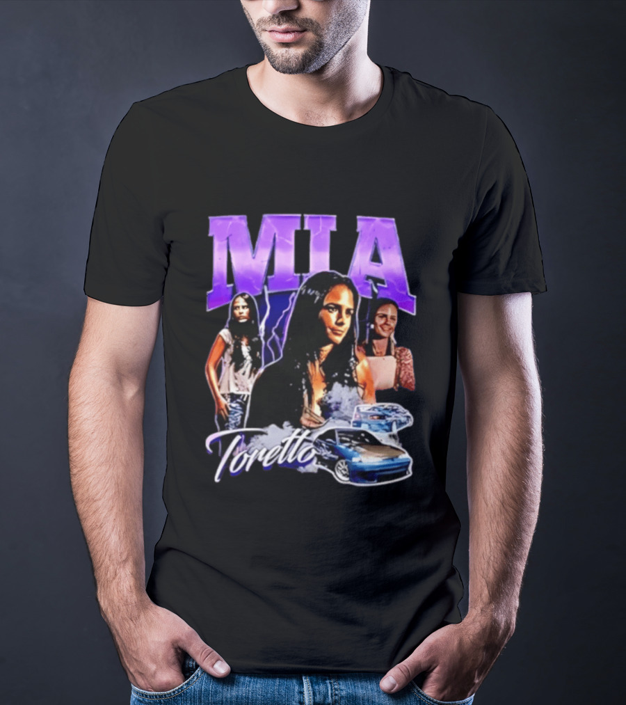 Mia Toretto Fast And Furious Movie Character Car Scene T-Shirt