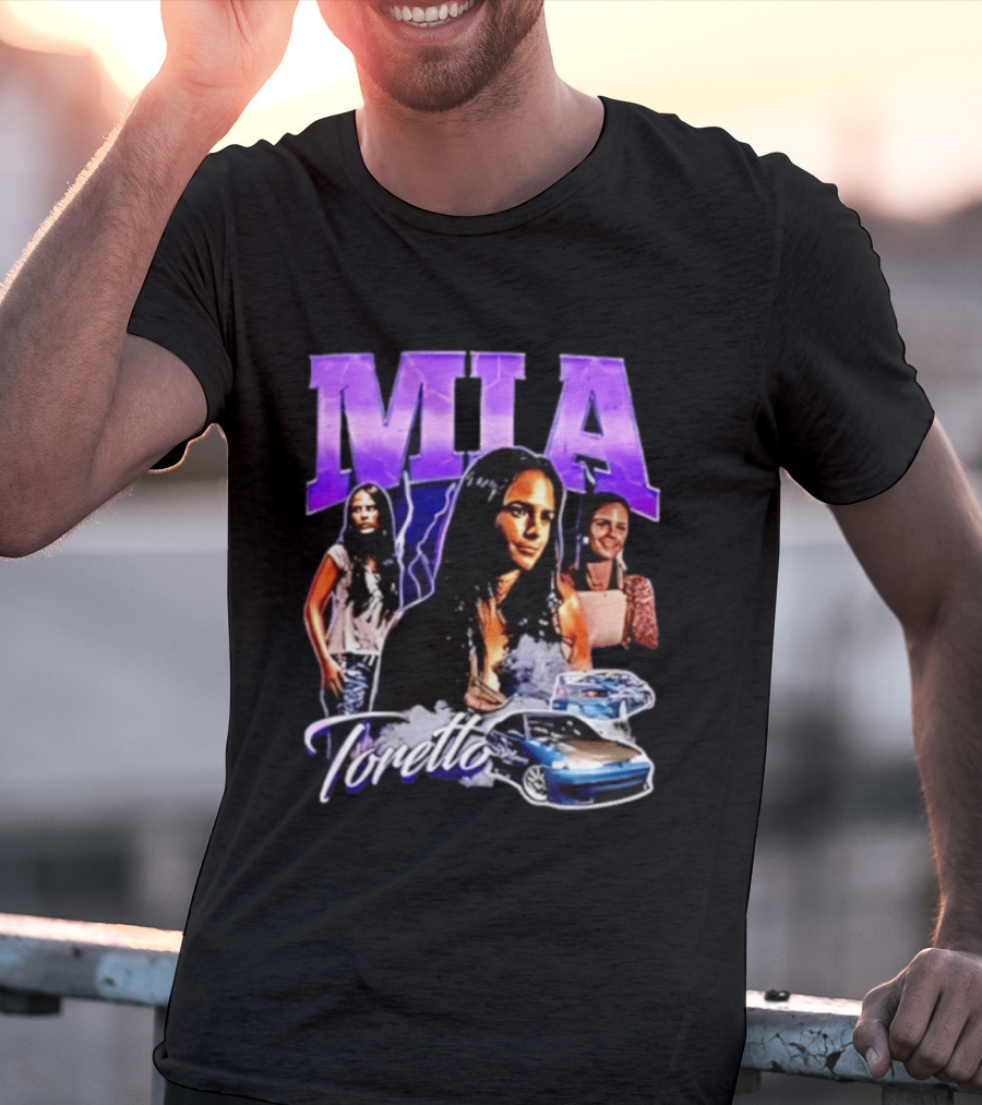 Mia Toretto Fast And Furious Movie Character Car Scene T-Shirt