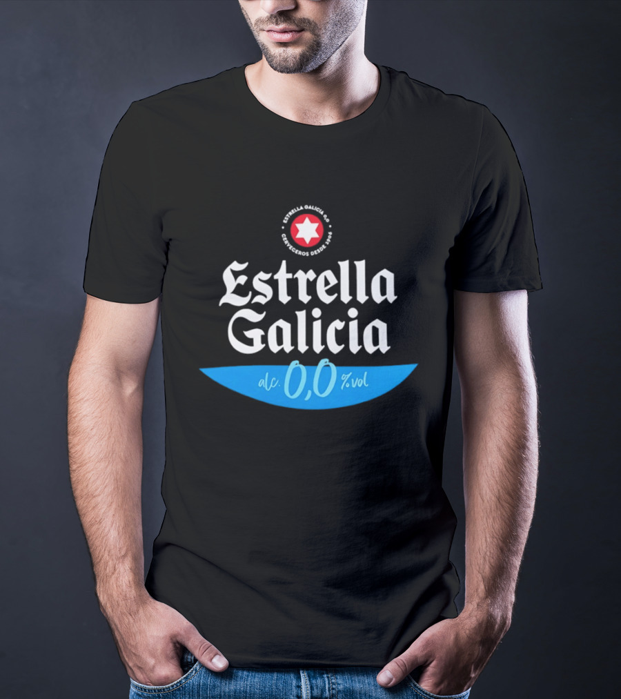 Estrella Galicia 0.0% Alc Alcohol Free T-Shirt