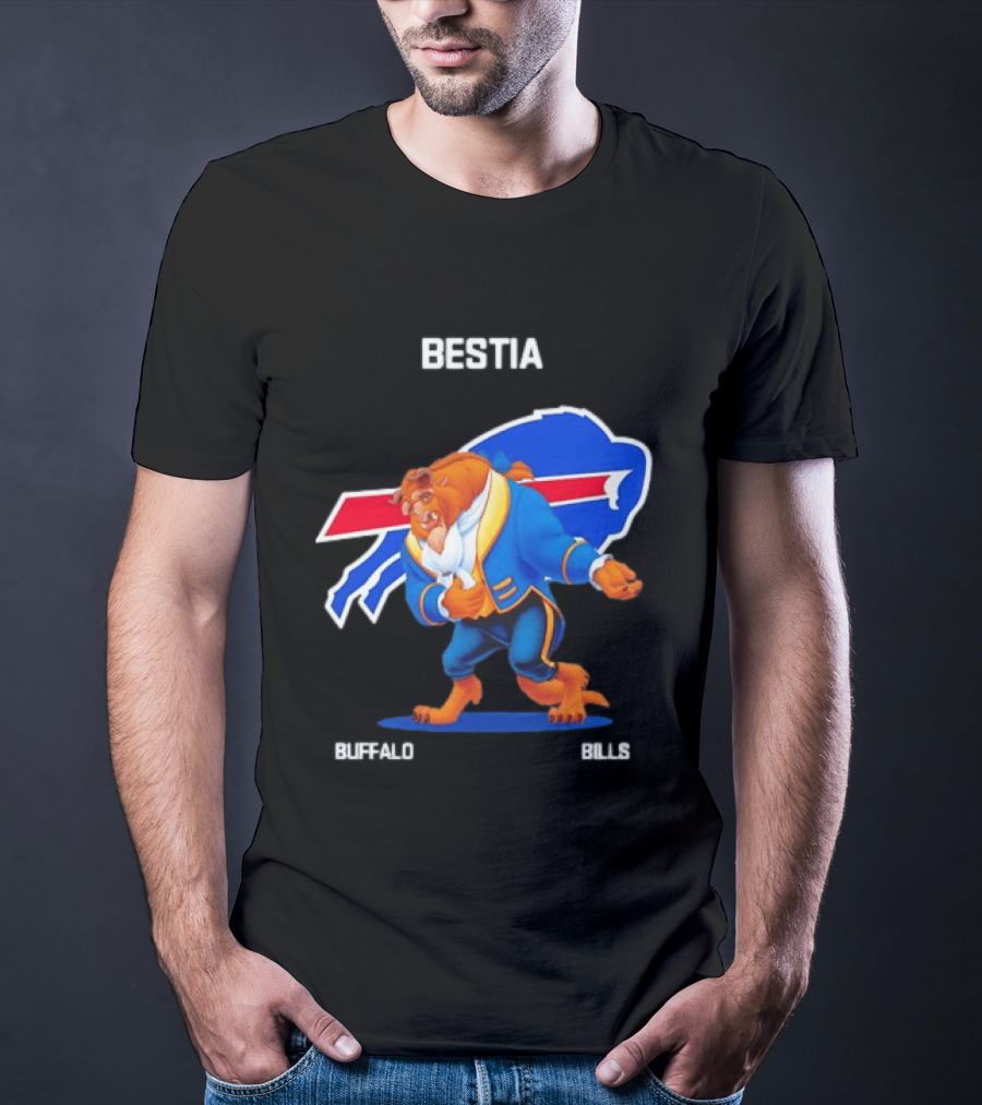 Buffalo Bills Beastia Cartoon T-Shirt