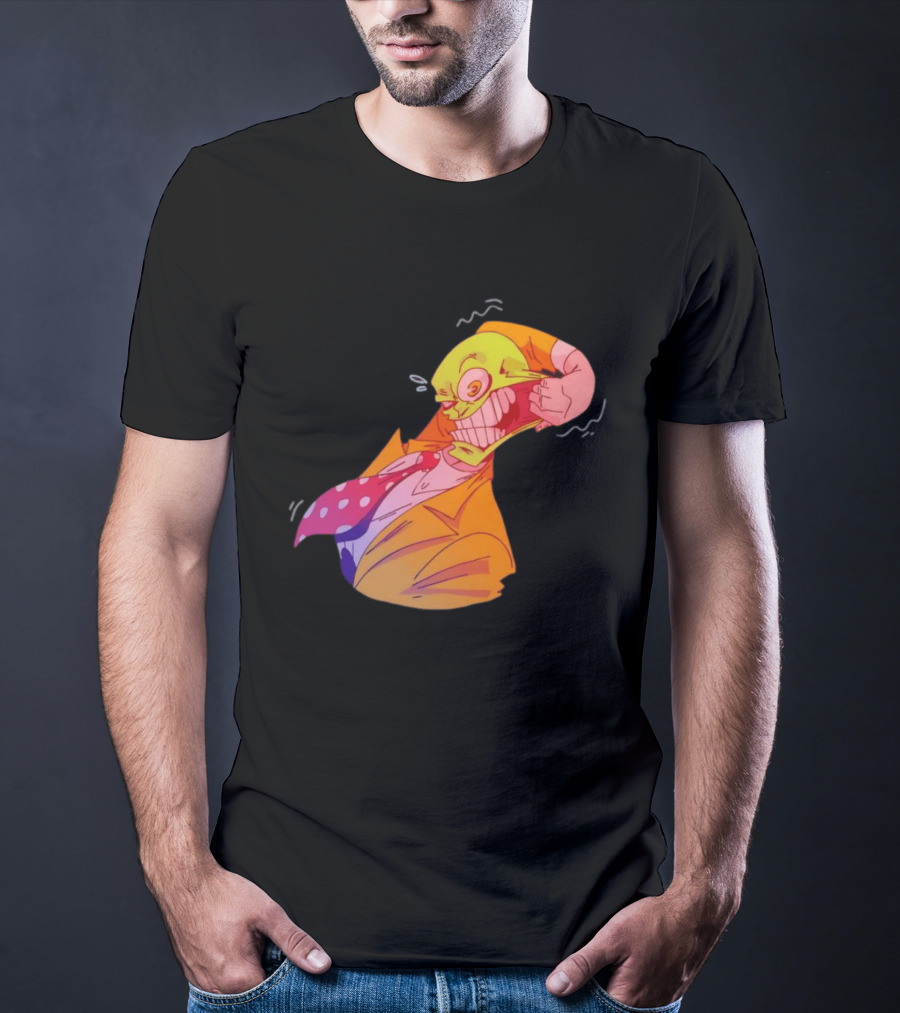The Mask Dark Horse Comics Face Stretch Iconic Character Pose T-Shirt