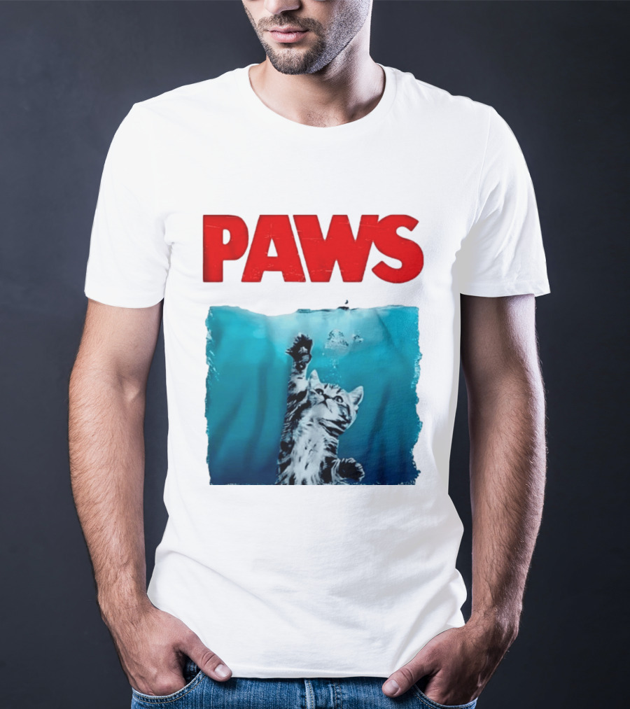 PAWS Cat Kitten Jaws T-Shirt
