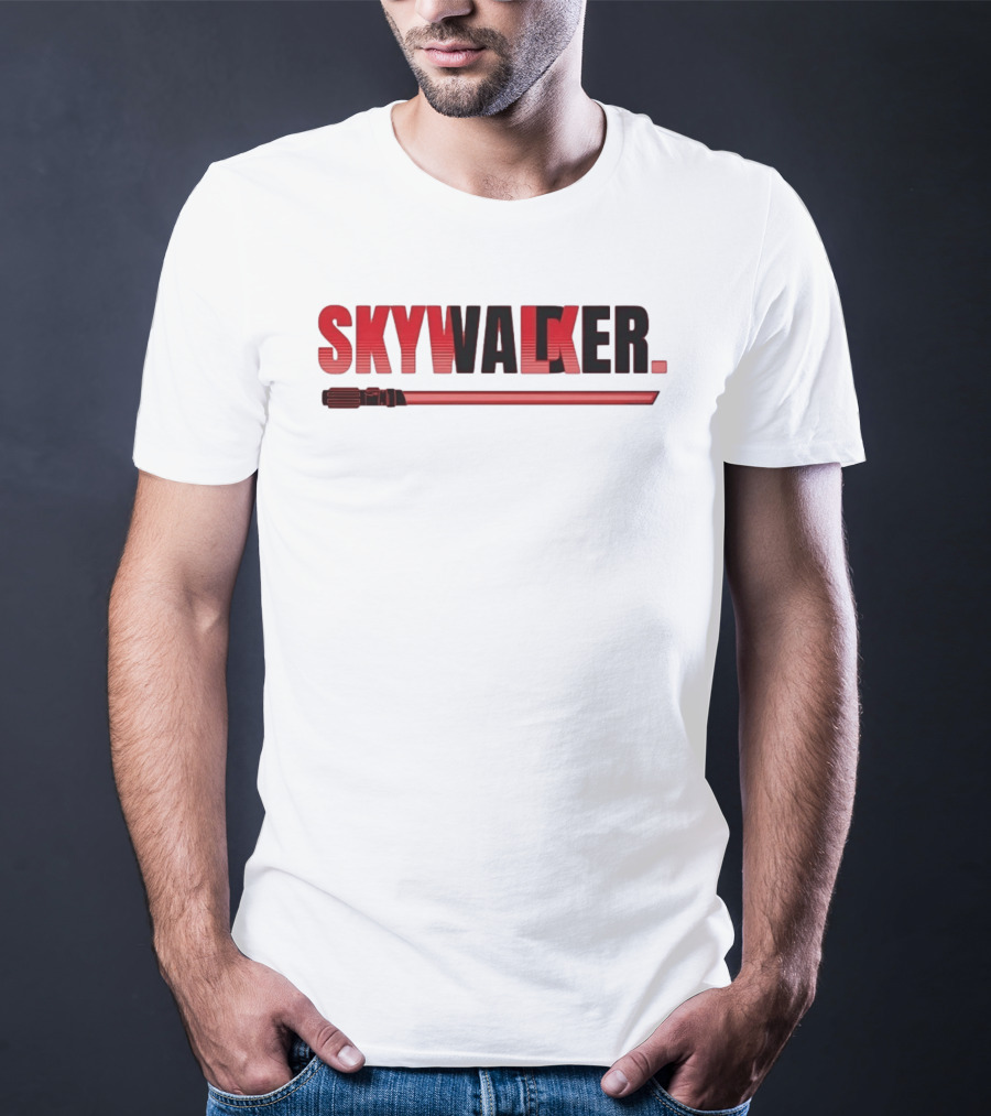 Skywalker Star Wars Lightsaber Jedi Sith Sith Lightsaber T-Shirt