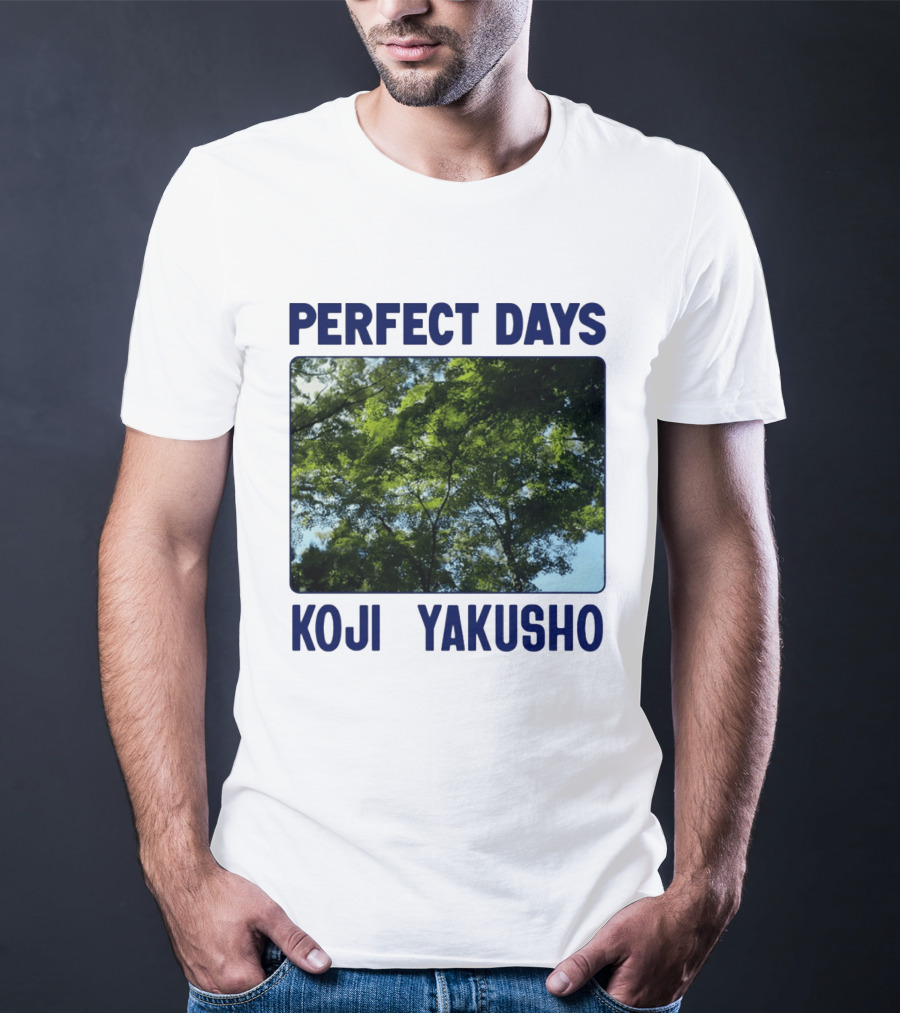 Perfect Days Koji Yakusho Forest Scene T-Shirt