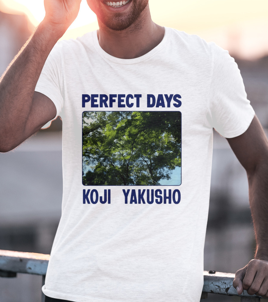 Perfect Days Koji Yakusho Forest Scene T-Shirt