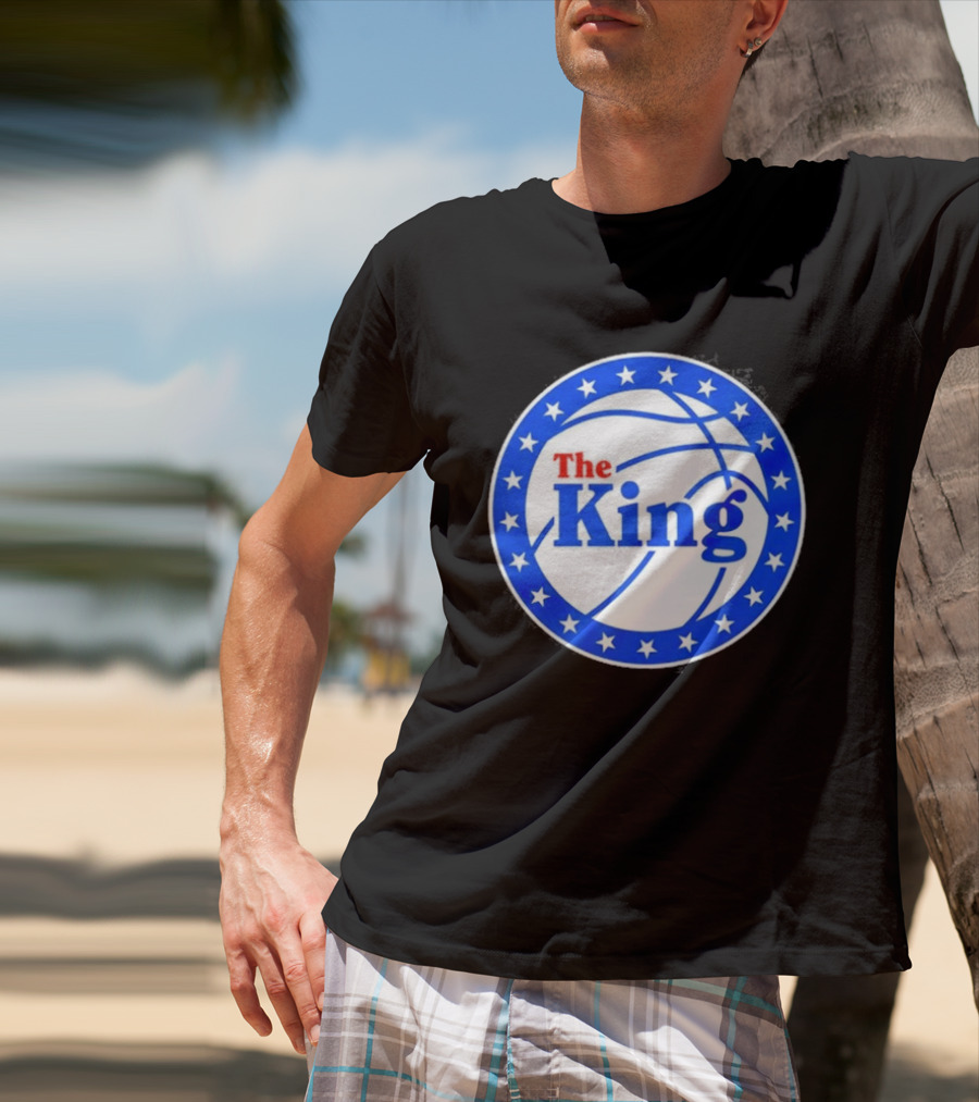 Philadelphia 76ers The King NBA Basketball Stars T-Shirt