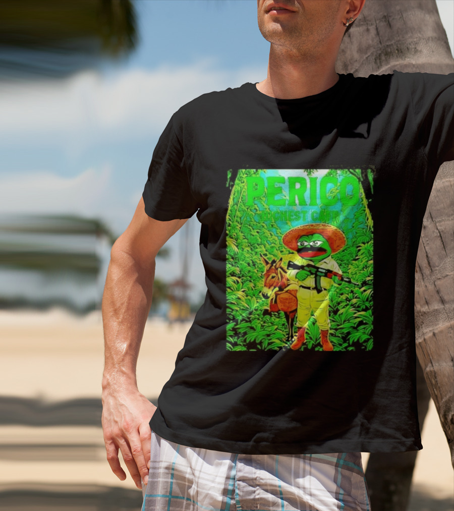 Perico Highest Caff Jungle Donkey Explorer T-Shirt
