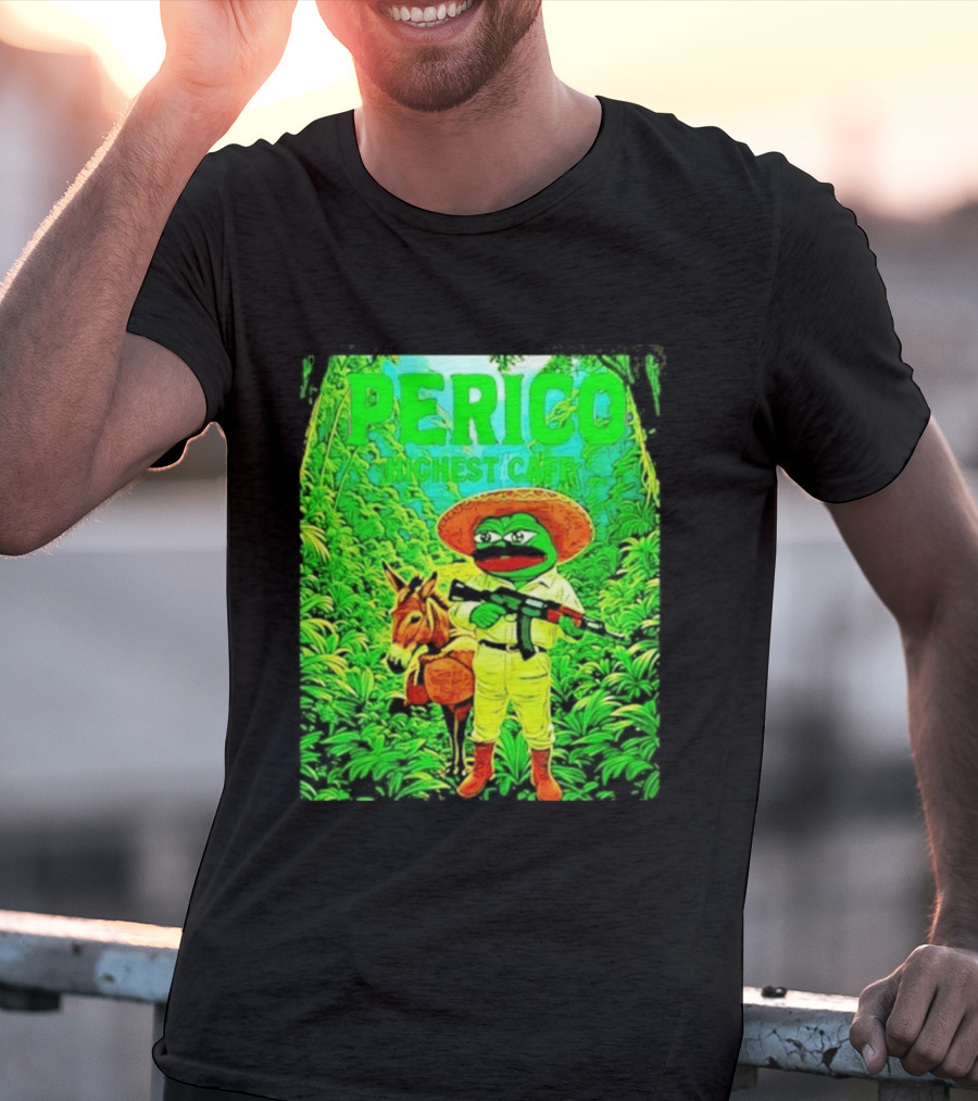 Perico Highest Caff Jungle Donkey Explorer T-Shirt
