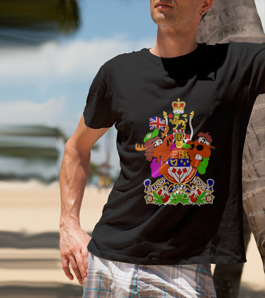 Slushy Noobz 2026 Coat Of Arms A Mari Ad Mare Martin Hamzah T-Shirt