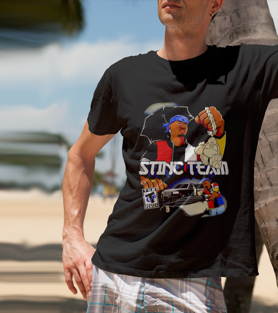 Stinc Team Too Greedy Family Urban Streetwear T-Shirt