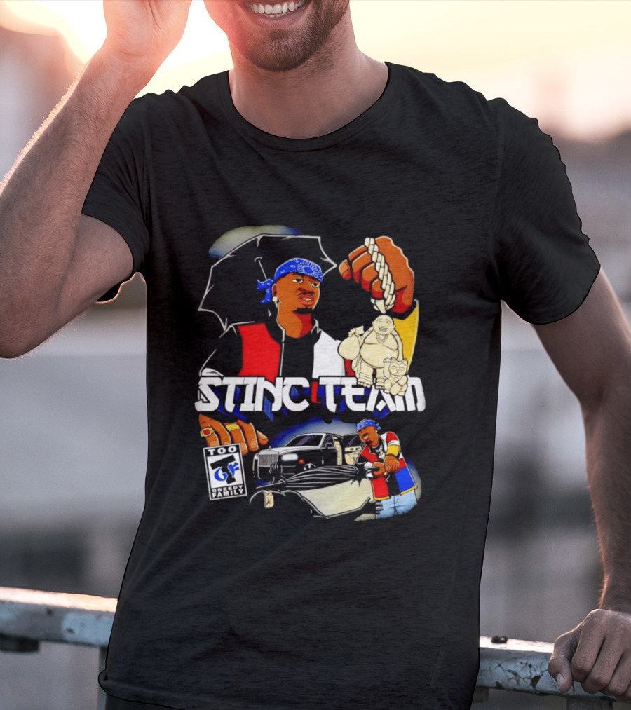 Stinc Team Too Greedy Family Urban Streetwear T-Shirt