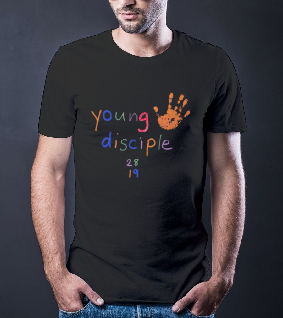 Young Disciple 2819 Handprint Colorful T-Shirt