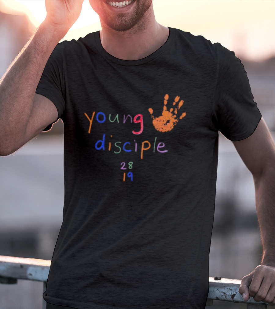 Young Disciple 2819 Handprint Colorful T-Shirt