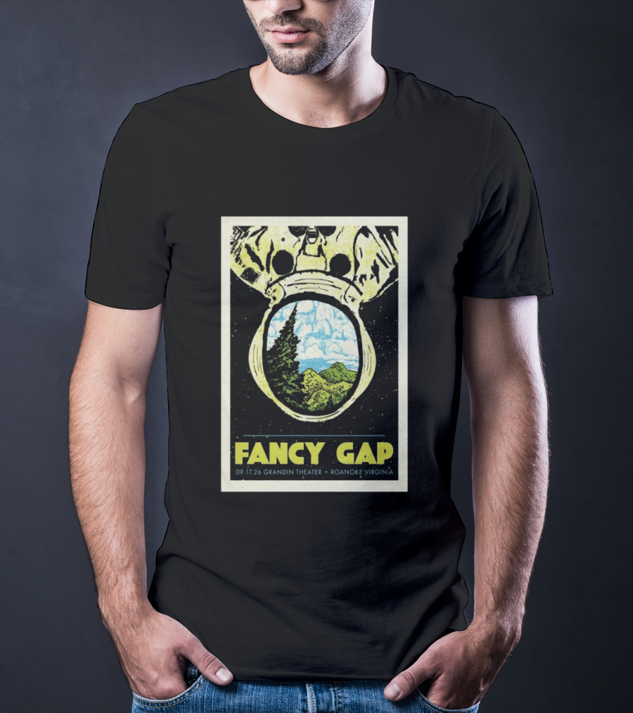 Fancy Gap 09 17 26 Grandin Theater Roanoke Virginia T-Shirt