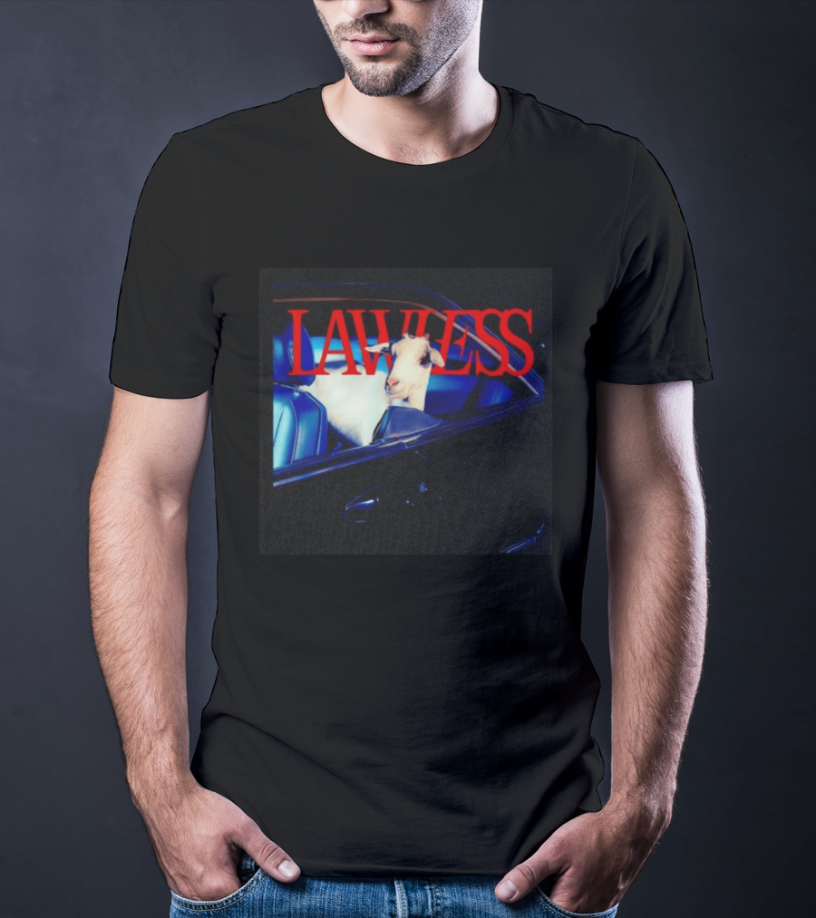 LAWLESS Goat In Car SB Driving T-Shirt