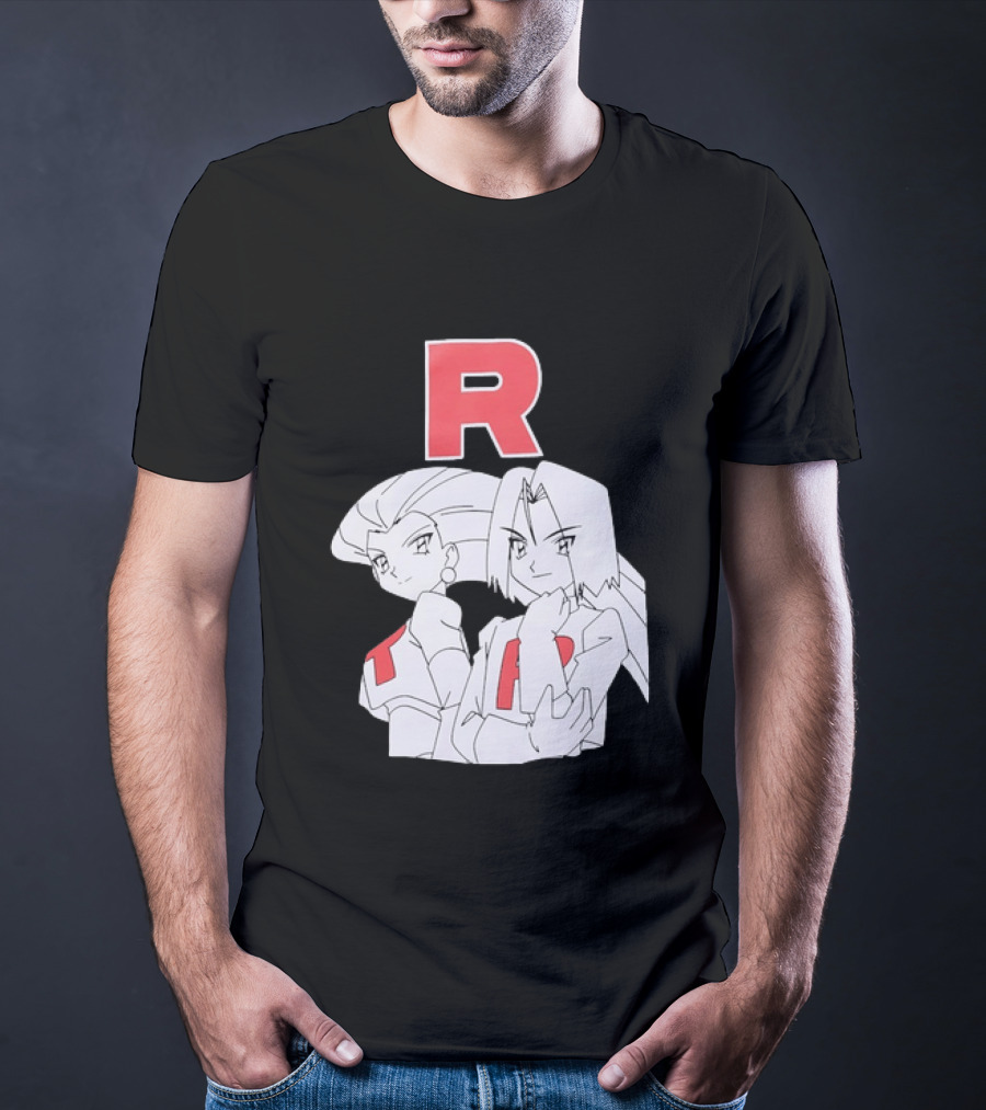 Jessie James Team Rocket R POKEMON Characters T-Shirt