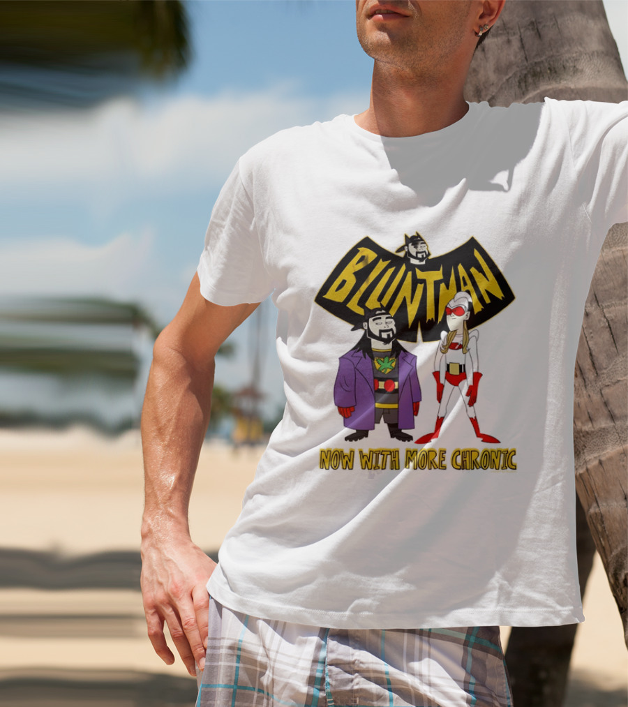 BLUNTMAN Now With More Chronic Jay And Silent Bob T-Shirt