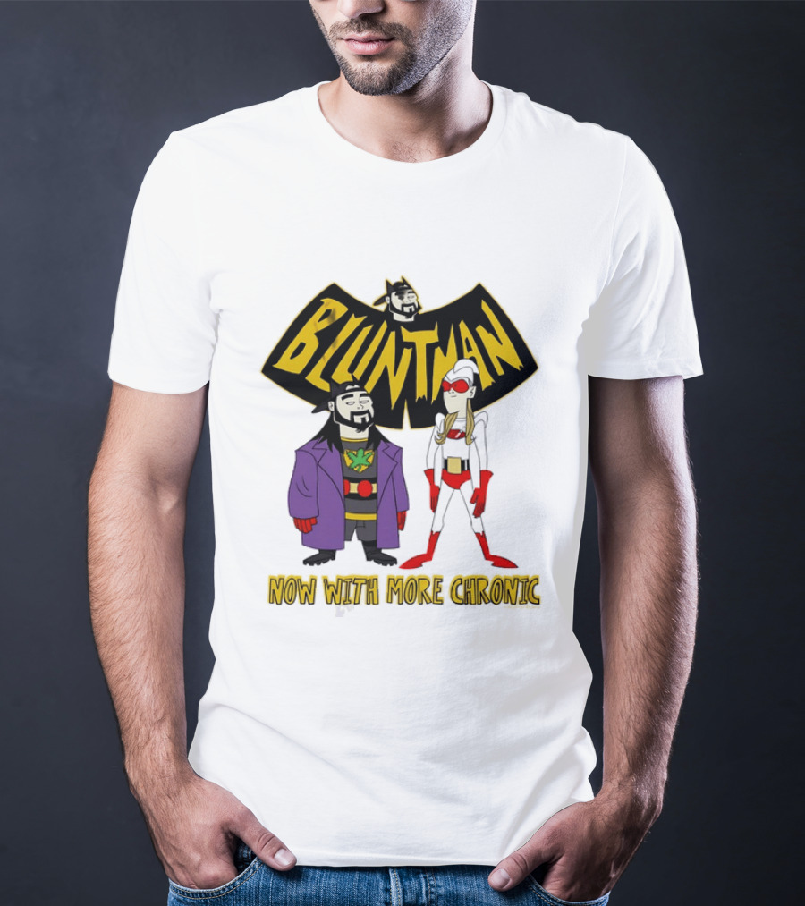 BLUNTMAN Now With More Chronic Jay And Silent Bob T-Shirt