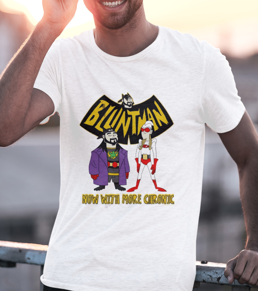 BLUNTMAN Now With More Chronic Jay And Silent Bob T-Shirt